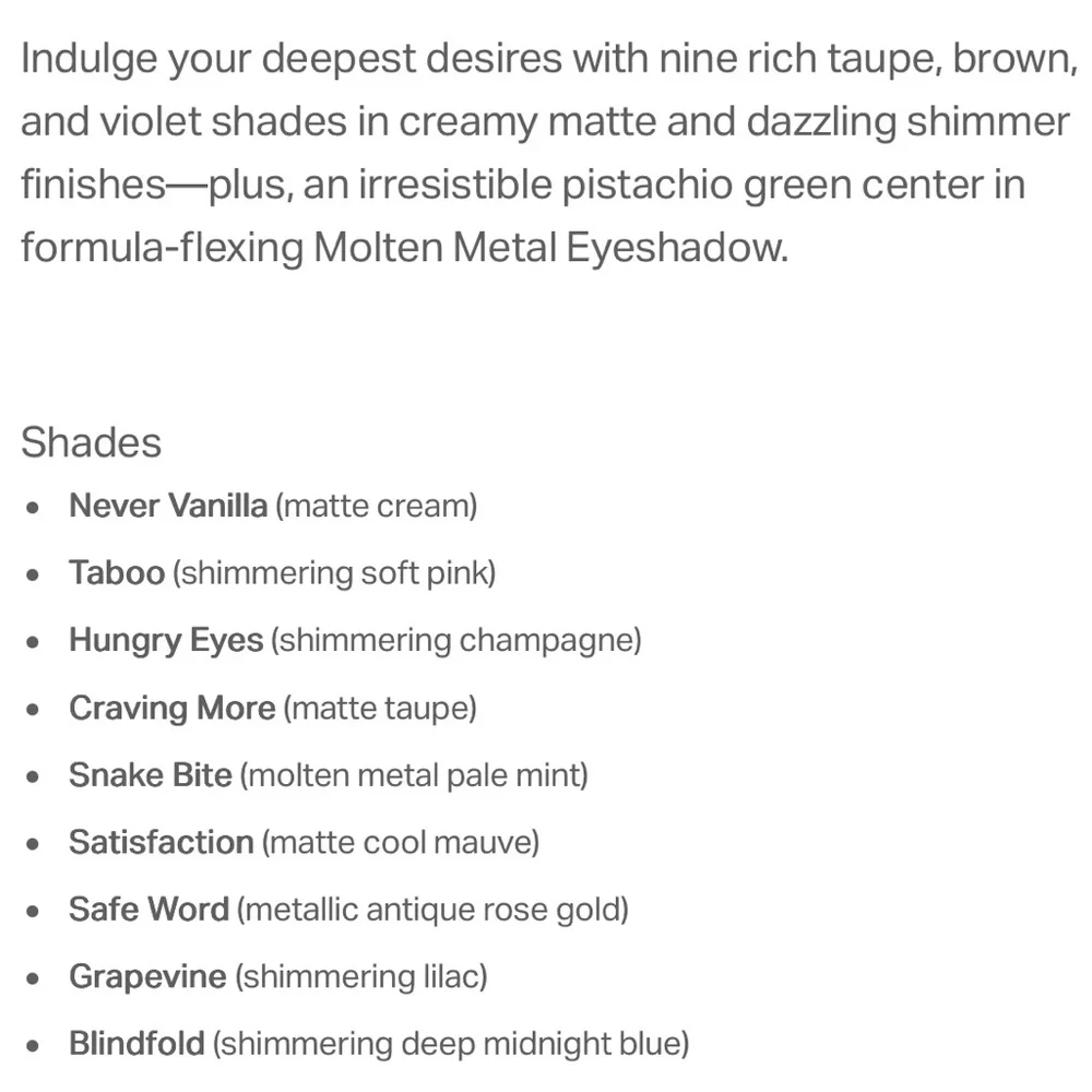 Morphe Eyeshadow Palette